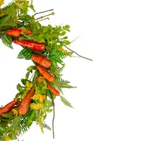 Springtime Carrots Easter Wreath