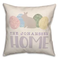 Personalized Home Easter Eggs Pillow