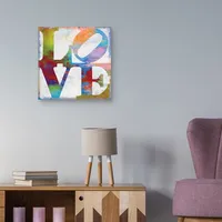 Love in Color Canvas Art Print