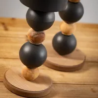 Spiked Sphere 2-pc. Pillar Candle Holder Set