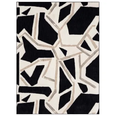 Abstract Geometric Shapes Area Rug, 8x11