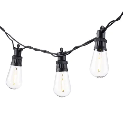 Black Strand Remote Controlled String Lights