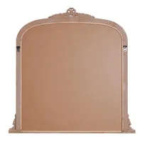 Antique Brass Ornate Filigree Mirror