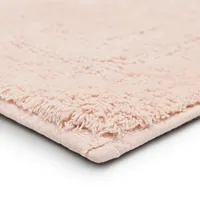 Blush Reversible Cotton Bath Mat