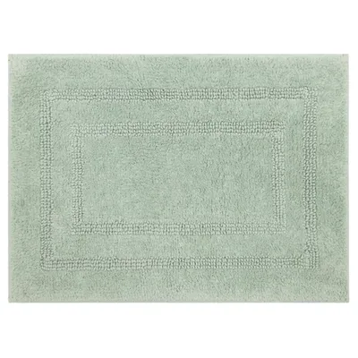 Seaglass Reversible Cotton Bath Mat