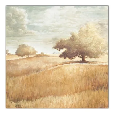 Golden Wheat Field Canvas Art Print