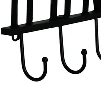 Black Metal Home Wall Hooks