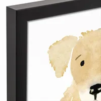 Personalized Golden Retriever Canvas Wall Plaque