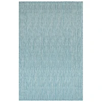 Aqua Intertwine Indoor/Outdoorr Area Rug, 6x9