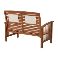 Warm Eucalyptus Wood 4-pc. Outdoor Living Set