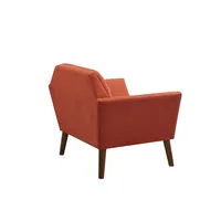 Spice Button Tufted Accent Chair