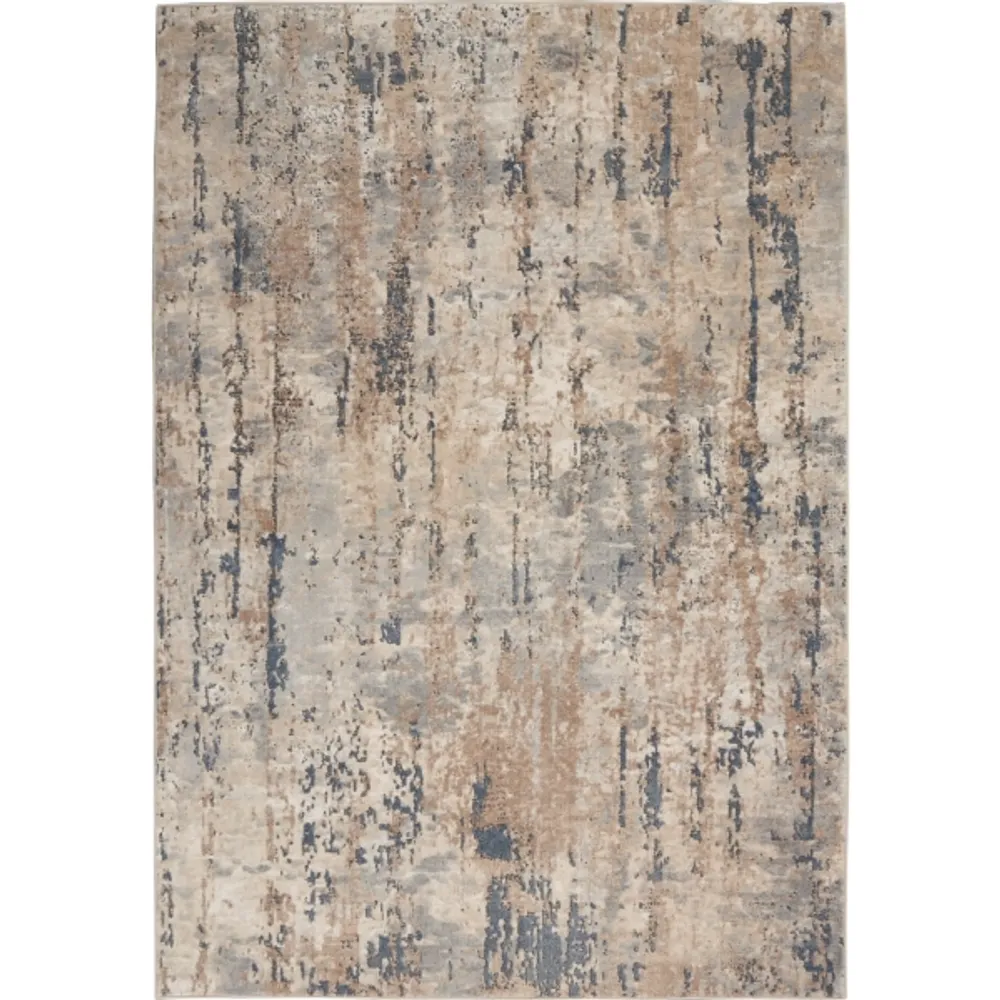 Multi Tally Textured Area Rug