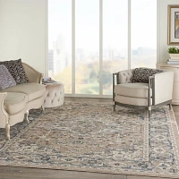 Multicolor Nadia Medallion Area Rug, 8x10