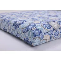 Blue Emilia Outdoor Seat Cushions, Set of 2