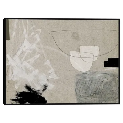 Being Abstract Framed Canvas Art Print