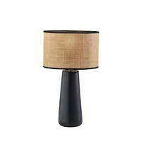 Rattan Shade Base Table Lamp