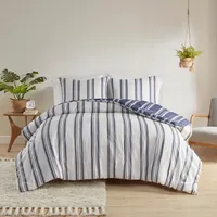 Blue Stripe Jackson 3-pc. King Comforter Set