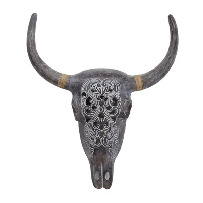 Bohemian Bull Wall Plaque