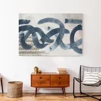 Chic Urban Abstract Canvas Art Print