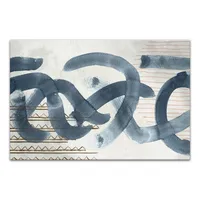 Chic Urban Abstract Canvas Art Print