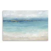 Serene Sea Abstract Canvas Wall Art