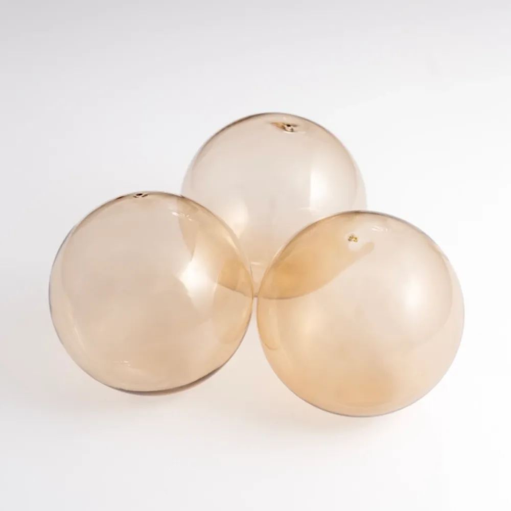 Sand Glass Orbs, Set of 3