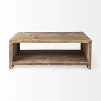 Reclaimed Natural Wood Distressed Coffee Table