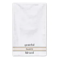 Grateful Thankful Blessed Hand Towels, Set of 2