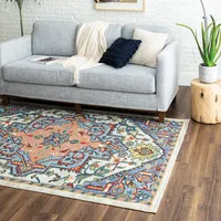 Multi Ophelia Ornamental Area Rug