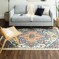 Multi Ophelia Ornamental Area Rug