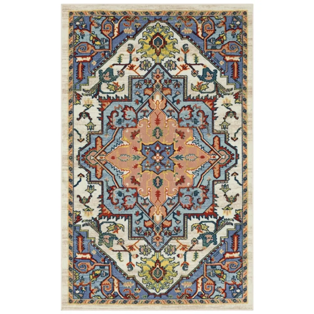 Multi Ophelia Ornamental Area Rug