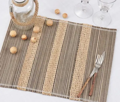 Seagrass Striped 4-pc. Placemat Set