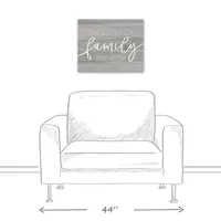 Personalized Family Dated Canvas Wall Art