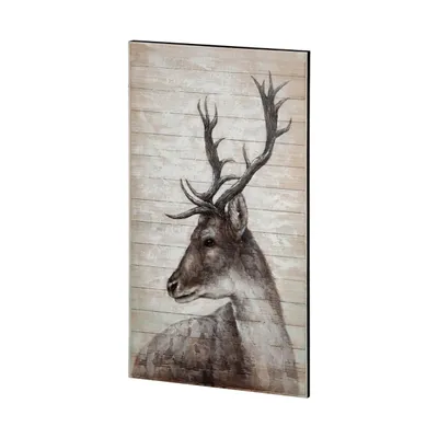 White Tail Deer I Decorative Wall Art