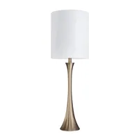 Gold Sparkle Shade Tapered Table Lamps, Set of 2