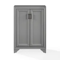 Distressed Wood Accent Cabinet