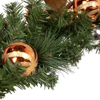 Green Pine with Ornaments Garland