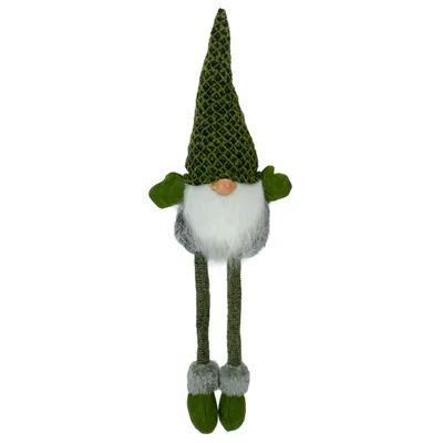 Dark Green Gnome Shelf Sitter