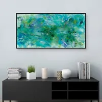 Pandorum From Above Framed Canvas Art