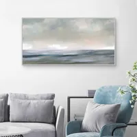 Sea Dreams Framed Canvas Art Print