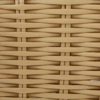 Natural Woven Bone Shaped Basket, 17 in.