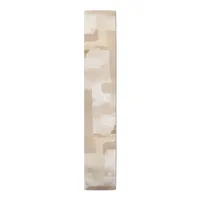 Neutral Abstract Table Runner, 72 in.