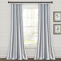 Cotton Candy Farmhouse Curtain Panel Set, 95 in.