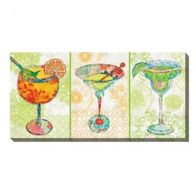 Cocktail Hour Outdoor Canvas Art Print