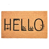 Outdoor Spooky Hello Halloween Doormat