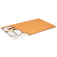 Outdoor Snowman Festive Christmas Doormat