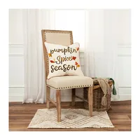 Pumpkin Spice Season Harvest Throw Pillow