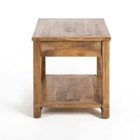 Easton Mango Wood Side Table