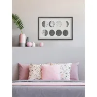 Moon in Motion Framed Art Print