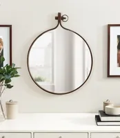 Bronze Metal Yitro Wall Mirror